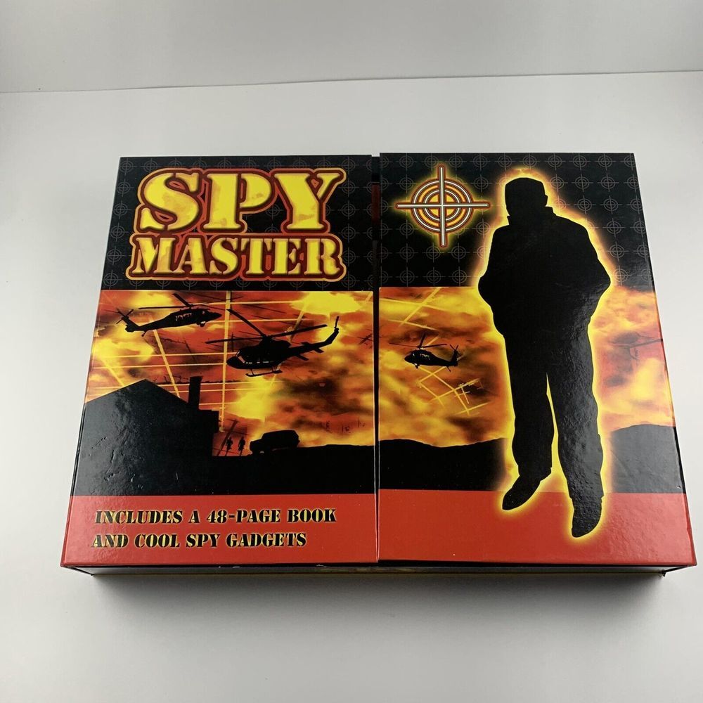 2001 Vintage Sandy Creek Plastic‎ Spy Master Kit & 48-Pages Book for Kids 8+